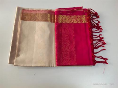 SOFT SILK SAREE WITH BLOUSE